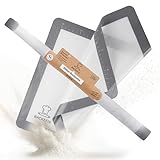 Backefix Silikon Backmatte 40x30 cm | hochwertige wiederverwendbare Silikonbackmatte Schadstoff frei...