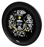 techno line WD3040 Internetwetterstation, elegantes Sonder-Design, regionale Wettervorhersage,...