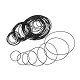 Milisten 100 Stück Teiliges Gummi-kassettenriemen für Tonbandgeräte Präzise Energieübertragung...