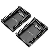 [2 Stück] ORICO 2,5' auf 3,5' interner Festplattenadapter Konverter Einbaurahmen Wechselrahmen,...