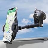 APPS2Car Handyhalterung Auto, 360° Saugnapf Windschutzscheibe & Armaturenbrett Handy Halter für...