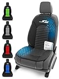 Walser Car Comfort Auto-Sitzauflage S-Race, Sitzkissen-PKW, Universal Sitzschoner, Vordersitze,...