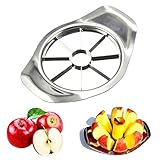 Apfelschneider, Apfelschneider Edelstahl, Obstschneider, Edelstahl Apfelteiler, Apfelausstecher,...