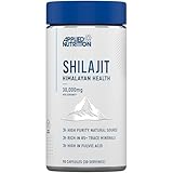 Shilajit Kapseln Hochdosiert 30.000 mg – 60% Fulvinsäure (750 mg 20:1 Extrakt) – Shilajit...