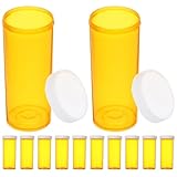 Ciieeo 25 Stück Teiliges Mini Medizinbehälter Deckel Kompakt und Tragbar Praktischer...