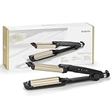 BaByliss Easy Waves – Welleneisen für Beach Waves, Keramik-Titanium-Beschichtung, 3...