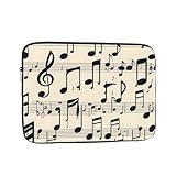 Trukd Schutz: Laptop-Hülle, Hülle, Tasche und Tasche, Vintage-Mappe für Musiknoten 10 Zoll, 12...
