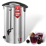 ProfiCook® Heißgetränkeautomat mit 7L Tankinhalt | Glühweinkocher mit hochwertigem...