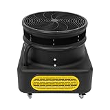 Luftgebläse Hüpfburg,750W Puppentänzer Gebläse mit 4 Räder 2800rpm Gebläse für aufblasbare...