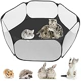 MAIKEHIGH Laufstall Kleintiere, Pop Up Gehege Kleintiere Faltbar Käfig Zelt Übungszaun für...