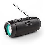 Auna DAB-Radio mit Bluetooth, Digitalradio Klein mit DAB/DAB+/FM, Mini Radio,...