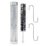 12-Zoll-Rauchrohr für Pellet-Räuchergrill, Pellet-Räucherrohr, sechseckiges Edelstahl-BBQ-Rohr,...