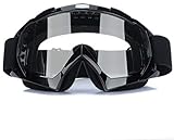 Gearmax® Crossbrille Motocrossbrille Schutzbrille Motocross Goggle Winddicht Staubdicht
