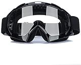 Gearmax Crossbrille Motocrossbrille Schutzbrille Motocross Goggle Winddicht Staubdicht