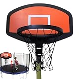 Trampolin-Basketballnetz | Basketballkorb Für Kinder - Für Den Innen- Und Außenbereich,...