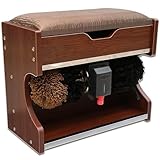 WQZStar Automatischer Schuhputzer, elektrisches Schuhpoliergerät, Poliermaschine für Lederschuhe,...