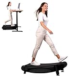 Walkolution Laufband für zuhause, mechanisch, geräuschlos I Walking Pad ohne Motor für Büro &...