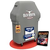 Old South - Grillabdeckung Wetterfest - Grill Abdeckhaube für Weber, Napoleon, Enders, Rösle...