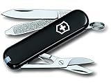 Victorinox Schweizer Mini Taschenmesser Classic SD, Swiss Army Knife, Schlüsselanhänger, 7...