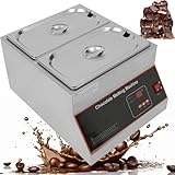 Luzphened 500W Elektrische Schokolade Schmelztiegel 0-85°C Einstellbarer Kommerzielle Schokolade...