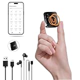 128GB Mini Digitales Diktiergerät, AI Rauschunterdrückung, 3072Kbps Magnetic Diktiergerät mit...