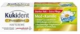Kukident Professionell Haftcreme Med + Kamille - Haftmittel für Zahnprothesen - Starker Halt, extra...