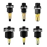 SQLJYU 6 Stück Nietmuttern Nieten Set, Austauschbare Mutternteile, für M3-M4-M5-M6-M8-M10...