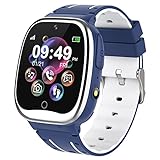 Smartwatch Kinder Telefonieren - Smart Watch Uhr für Jungen Mädchen mit Schrittzähler 26 Spiele...