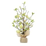 Carpango Oster-Baumschmuck, Oster-LED-leuchtendes Osterei, dekorativer Baum, Schreibtisch-Ornamente...