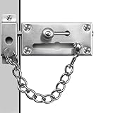 Türkette Tür Sicherheit Zusatzschloss Panzerriegel Schloss Türriegel Türschloß Kettenschloss...
