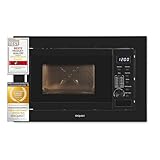 Exquisit Einbaumikrowelle EMW20-DG-020 schwarz| 800 W Leistung | 1000 W Grill | 8 Autokochprogramme|...
