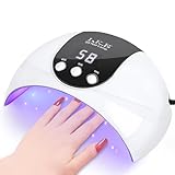 LKE UV Lampe für Gelnägel, 54W UV Lampe Nägel mit 3 Timer, LCD Display, Auto Sensor,Premium UV...