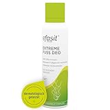 efasit Extreme Fußdeo - zuverlässige 48h Trocken Wirkung bei stark schwitzenden Füßen, Fußdeo...