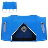 Di Trampolin - Sonnenschutz Round Trampoline Cover Top - Sonnenschirm | Trampolin-Schutzzubehör...