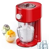 Reemix Slushy Maker Ice Shaver, Slush-Eis-Maschine, 3 Betriebs-Modi für grobes und feines Eis,...