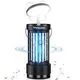 PALONE Elektrischer Insektenvernichter 4000mAh - Höhenverstellbar USB C UV Mückenlampe mit LED...