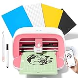 Likcut S501 Plottermaschine, Mini Schneideplotter Verfügbar für Vinyl, Iron on und Karten mit...
