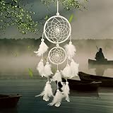 Lerkely Dream Traumfänger mit Federn, Handgefertigt Dreamcatcher für Mädchen Kinder Kindergarten...
