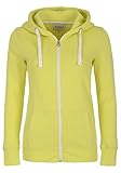 DESIRES DerbyZip Damen Sweatjacke Kapuzenjacke Hoodie Mit Kapuze Und Fleece-Innenseite, Größe:M,...