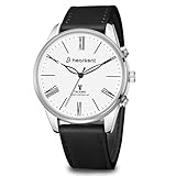 Herren Sprechende Uhr,Senioren Armbanduhr mit Deutscher Stimme,Großzifferblatt Uhren für...