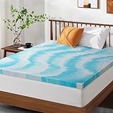 SakuraHome 100 x 200 cm Gel-Topper, 5 cm Höhe mit weichem Gel infundiertem Schaum,...