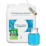 Fresh-Pool Profi Algizid Extra schaumfrei 5 Liter - Pool Algenmittel | Pool Algizid | Algenmittel |...
