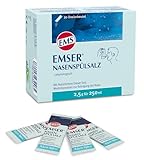 Emser Nasenspülsalz physiologisch zur Vorbeugung von Erkältungen, Allergien und zur Nasenpflege /...