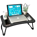 unycos - Betttablett Klappbar, Frühstückstablett mit Griff und Getränkehalter, Serviertisch,...