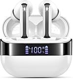 Bluetooth Kopfhörer, Kopfhörer Kabellos Bluetooth 5.4 In Ear Kopfhörer mit 4 ENC Noise Cancelling...