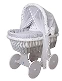 WALDIN Baby Stubenwagen-Set mit Ausstattung, XXL, Bollerwagen, komplett, 24 Modelle wählbar,...