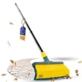 Novaliv Premium Krallenbesen mit Stiel 30cm, Spezialbesen gebogenen Borsten - Ideal als Gartenbesen,...