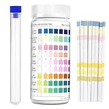 9 in 1 Aquarium Wassertest Teststreifen 200 Stück – Trinkwasser Test, Pool Test, Brunnen &...