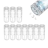 10Pcs 12PIN Microneedling Pen Replacement Cartridges Needles for Hydra Pen H3 Serum Applicator,...