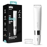 Braun Body Mini-Trimmer, elektrischer Körperrasierer mit Trimmeraufsatz für Damen und Herren,...